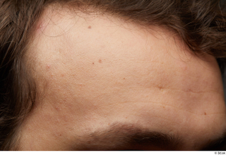 HD Face Skin Brett eyebrow face forehead hair skin pores…